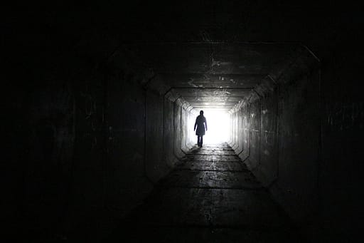 Licht am anderen Ende des Tunnels
